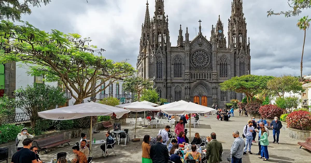 Vista de Arucas