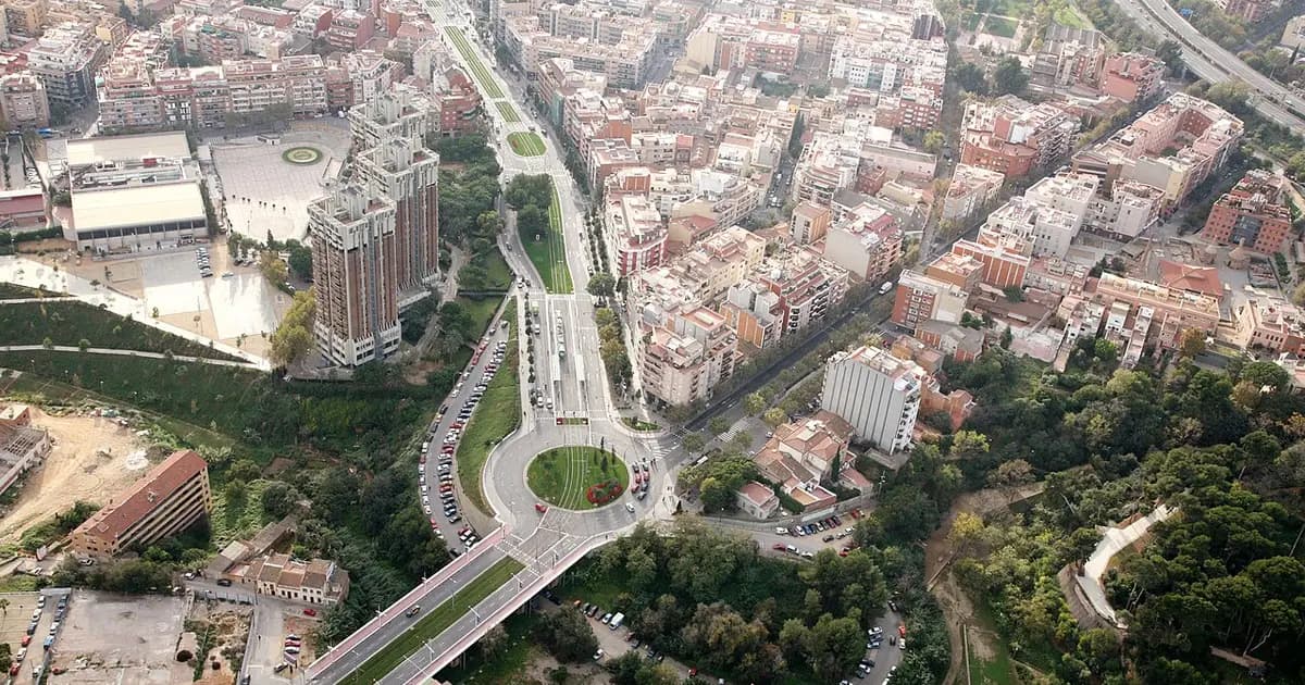 Vista de Esplugues de Llobregat