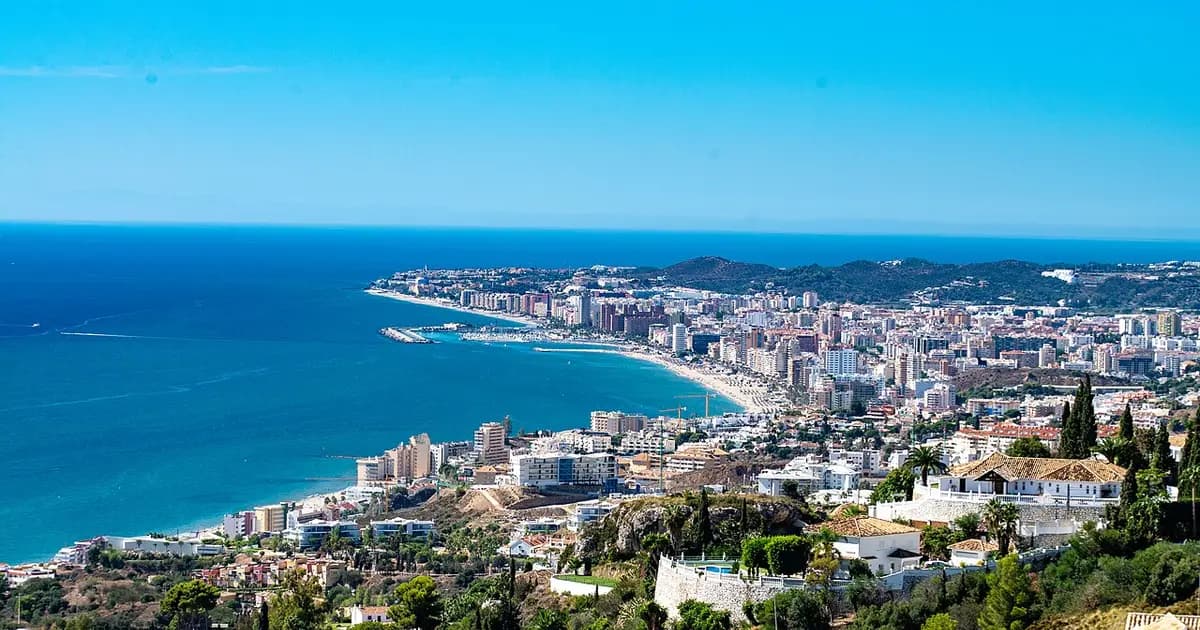 Vista de Fuengirola