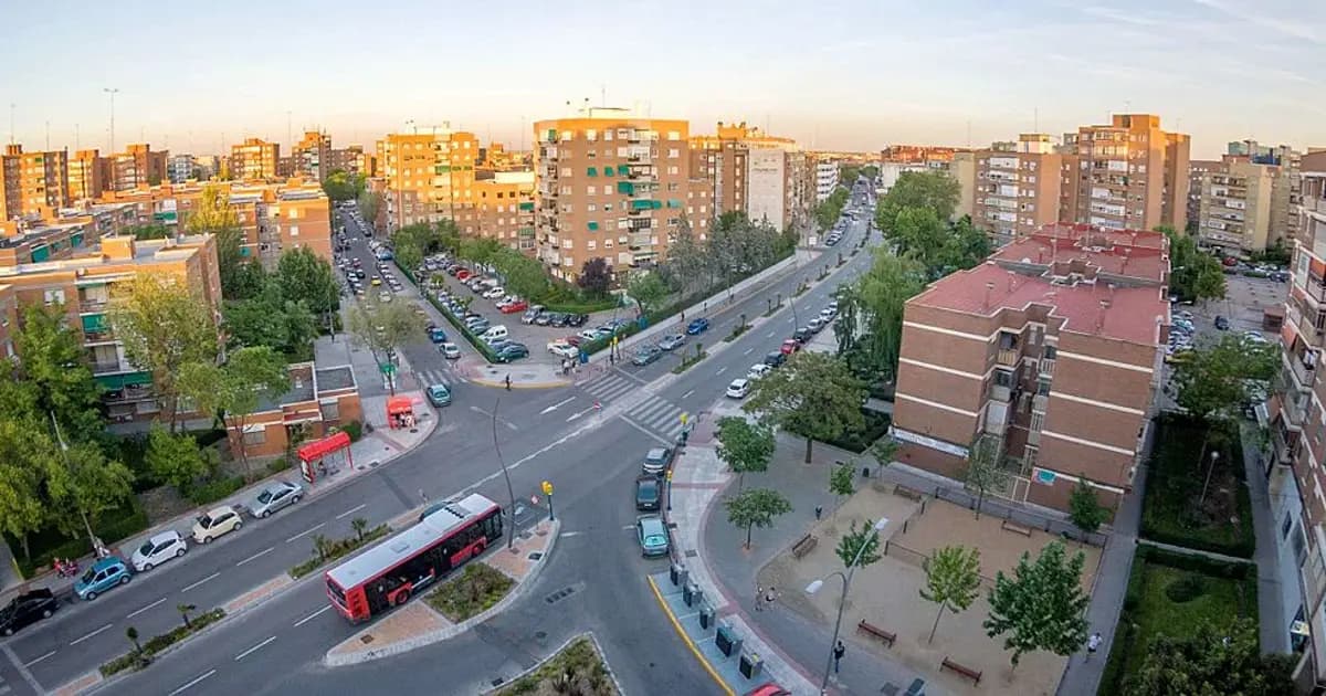 Vista de Fuenlabrada