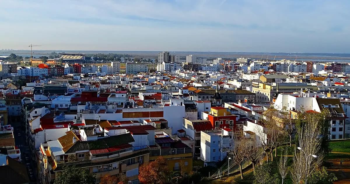 Vista de Huelva