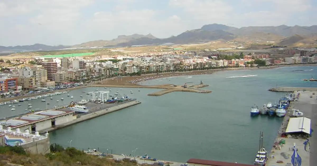 Vista de Mazarrón