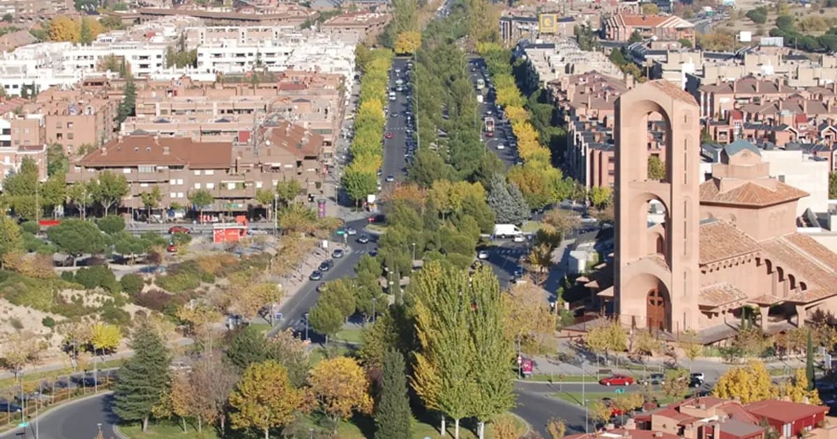 Vista de Pozuelo de Alarcón