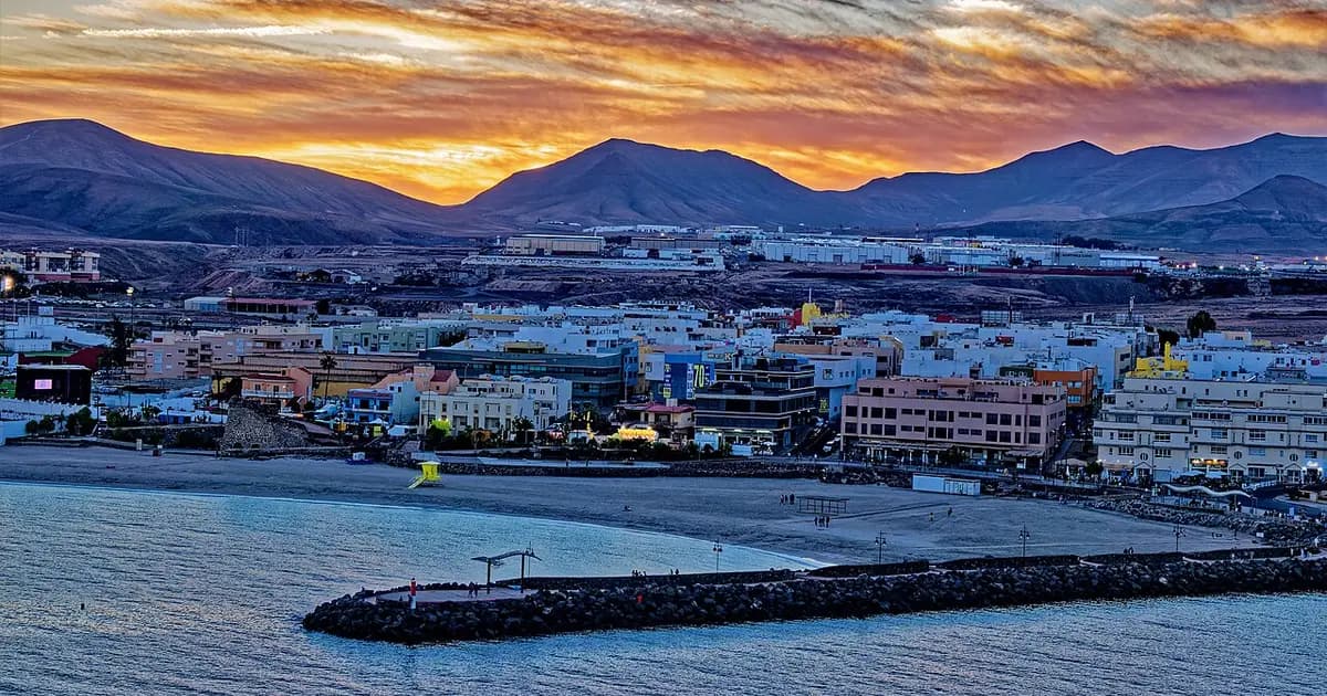 Vista de Puerto del Rosario