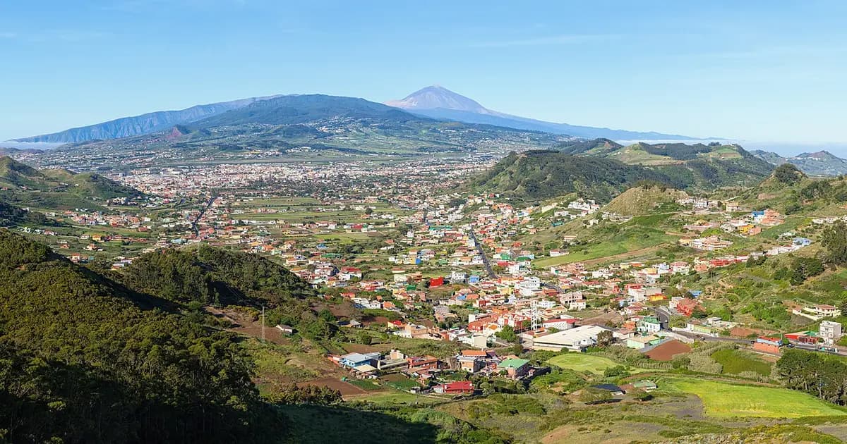 Vista de San Cristóbal de La Laguna