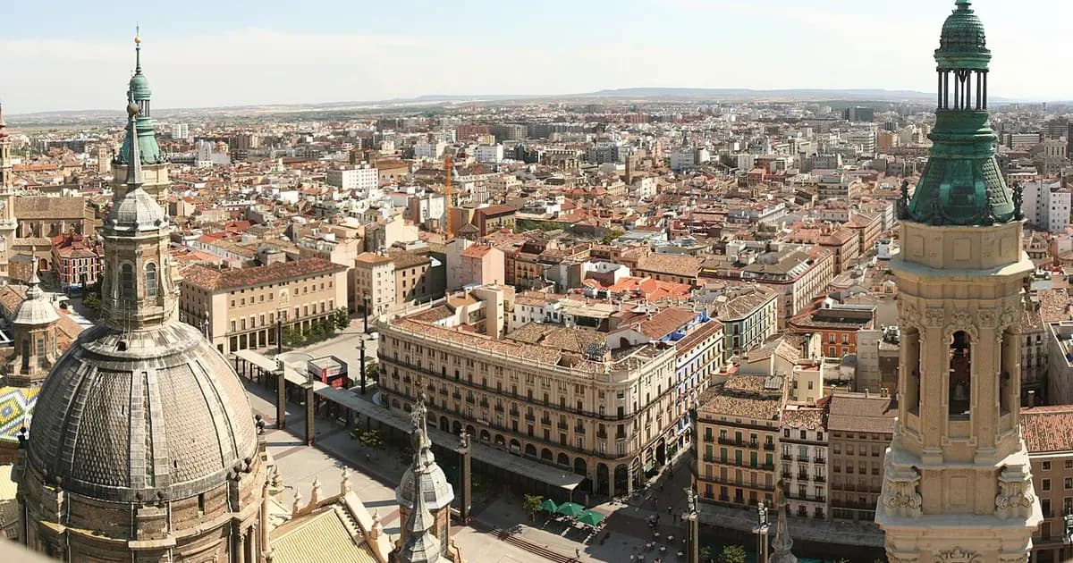 Vista de Zaragoza