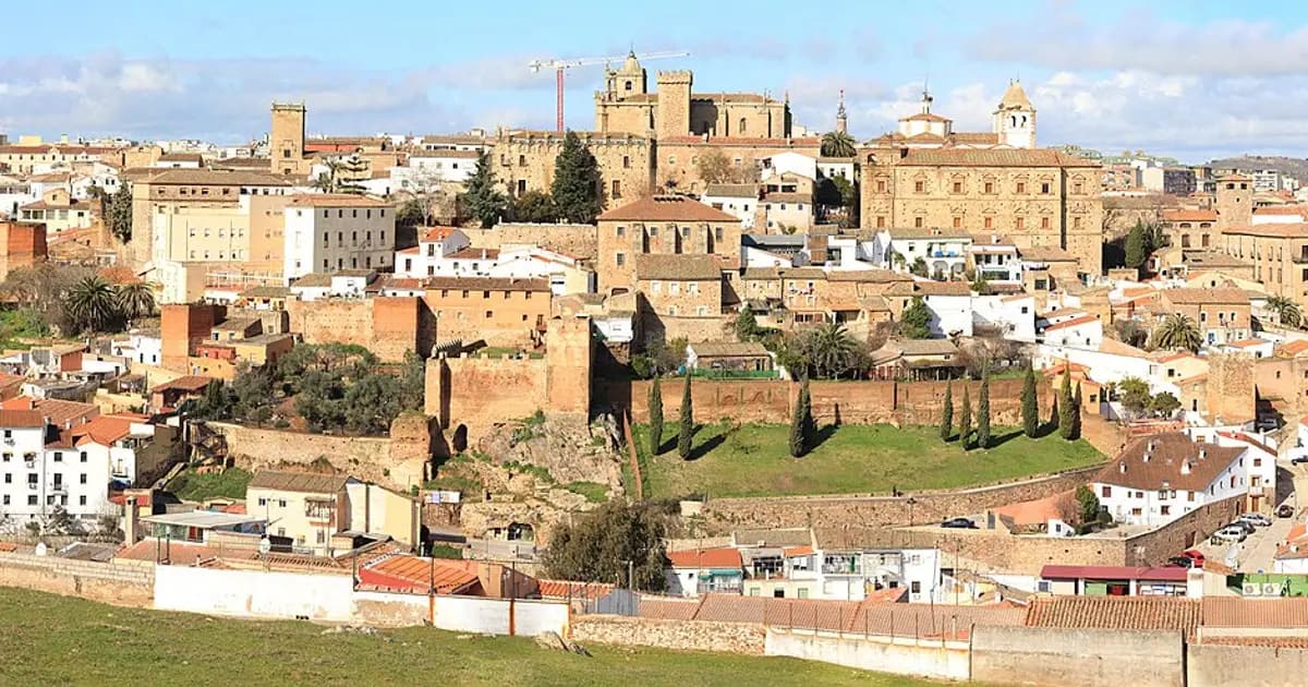 Vista de Cáceres