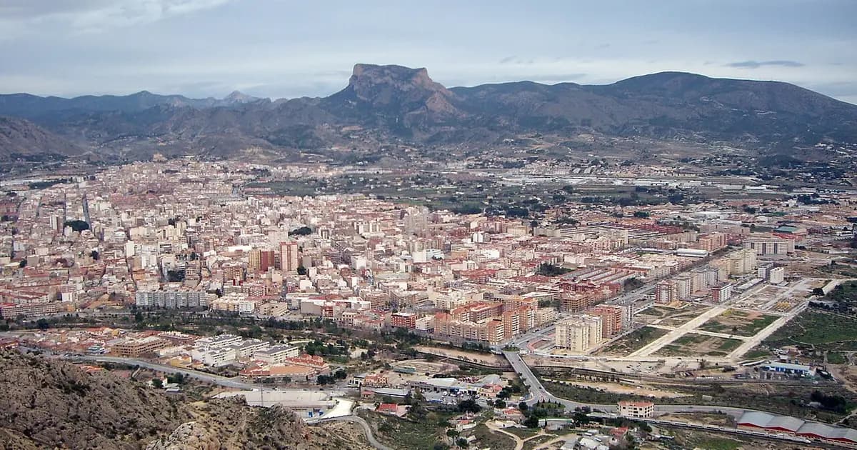 Vista de Elda