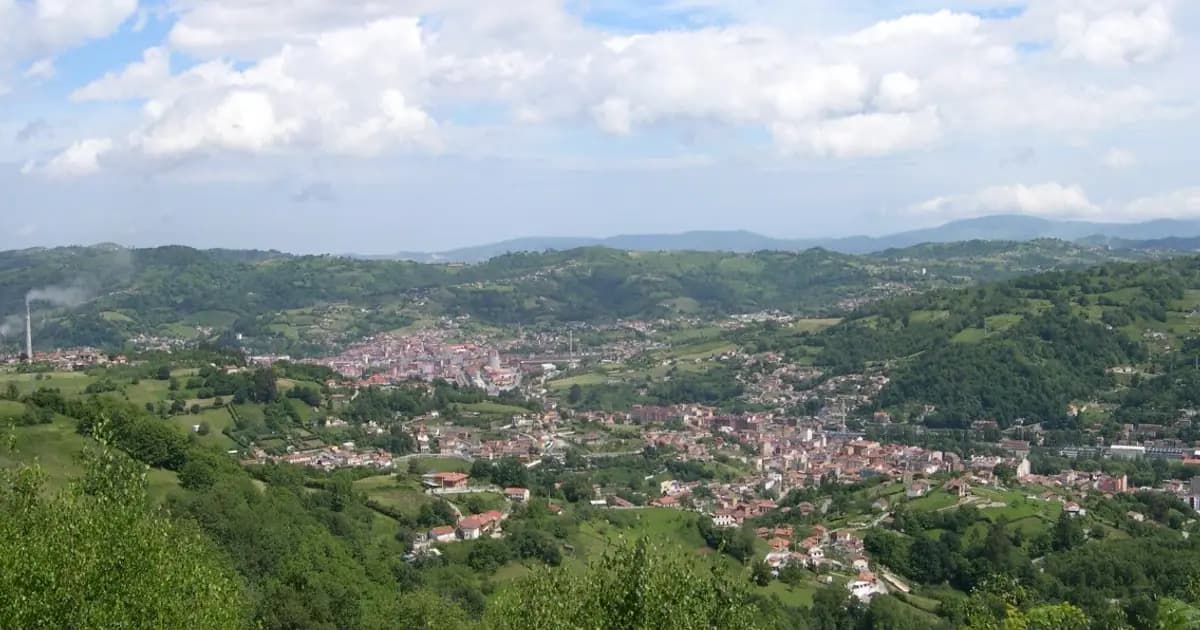 Vista de Langreo