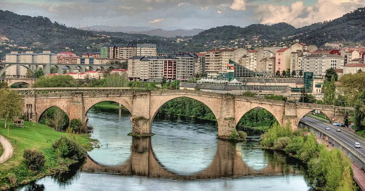 Vista de Ourense