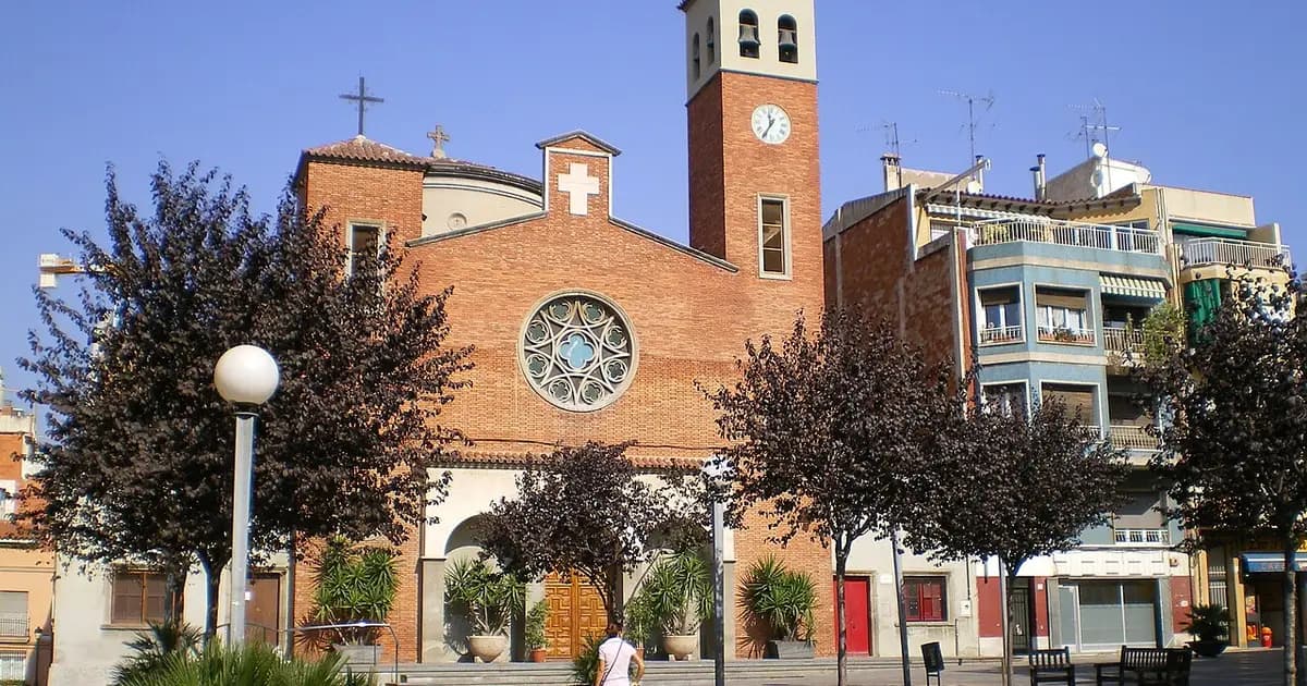 Vista de Sant Adrià de Besòs