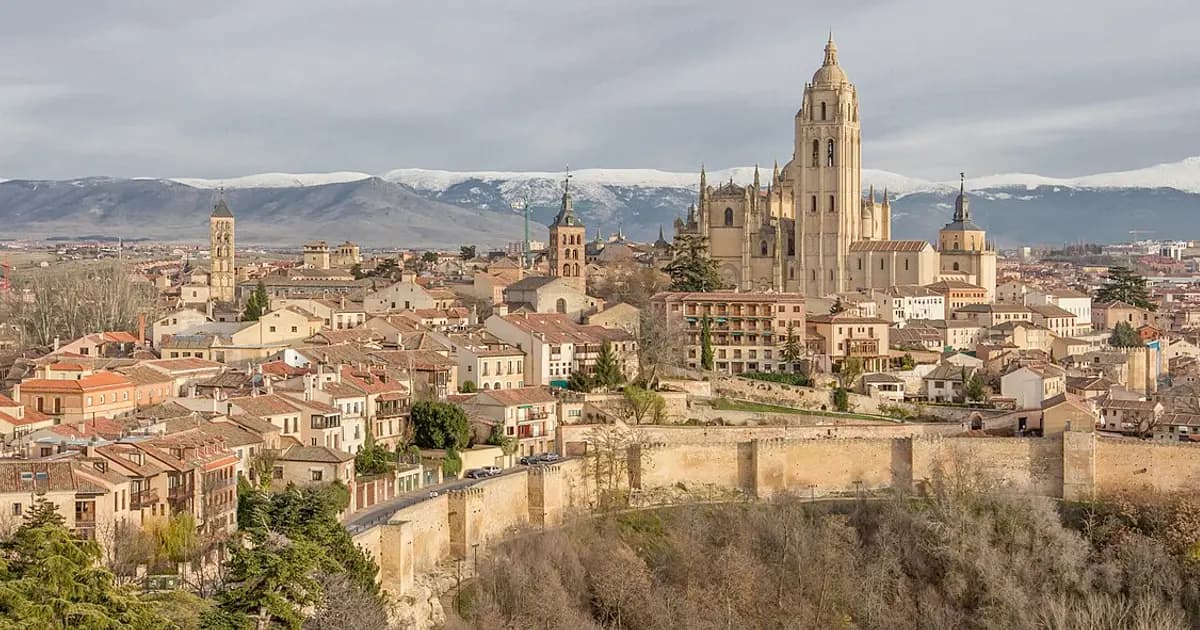Vista de Segovia