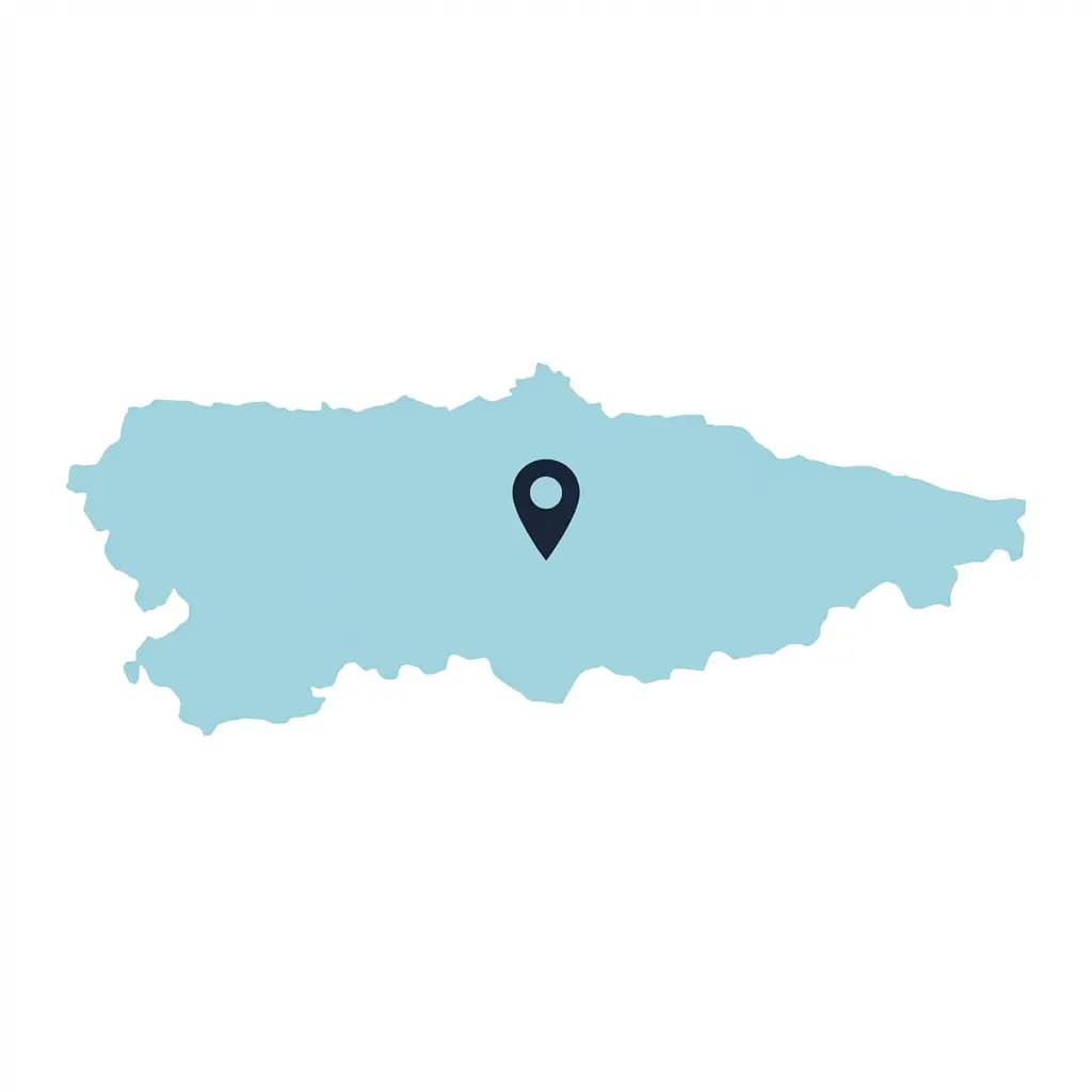 Mapa de servicios en Langreo